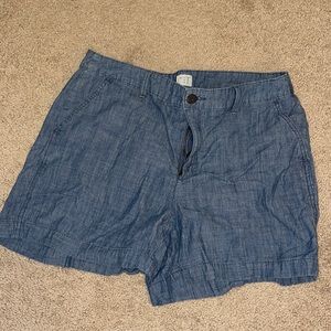 A new day chambray linen shorts